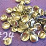 - 100 Covered Buttons - 5/8 Inch - Size 24