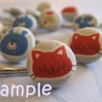 50 Covered Buttons - 5/8 Inch - Size 24